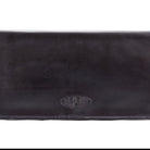 Leather Executive Black wallet, tightly cropped